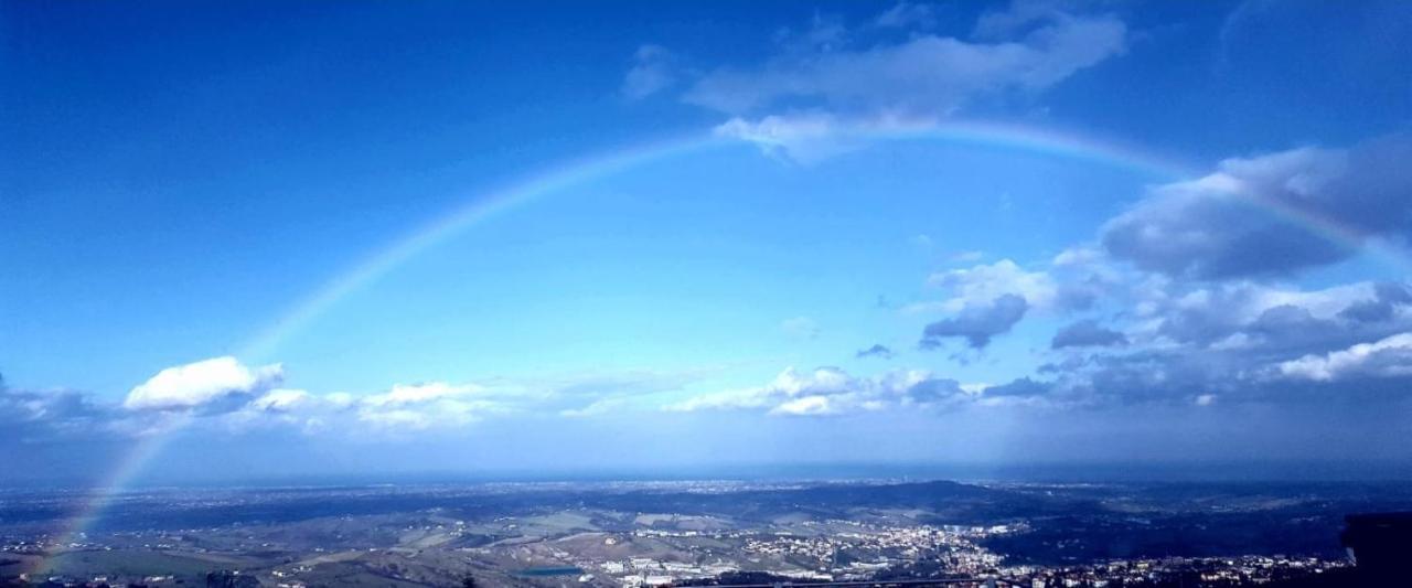 San Marino Skyline - Dante Vista Mare Bed & Breakfast Valdragone Dış mekan fotoğraf